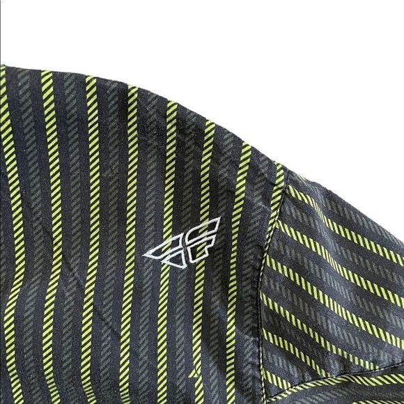 FLY RACING Short Sleeve Button Down Shirt Size Large - Picture 5 of 7